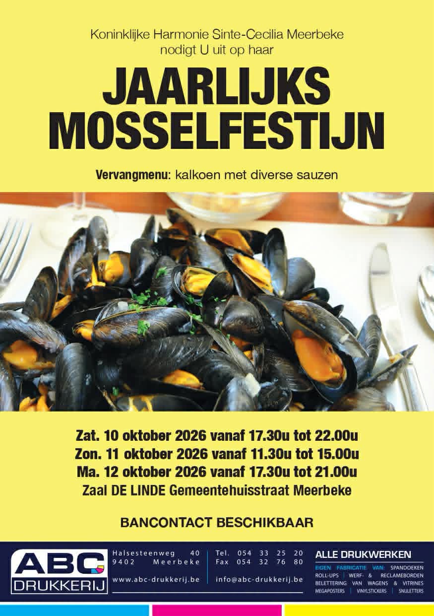 Jaarlijks mosselfestijn